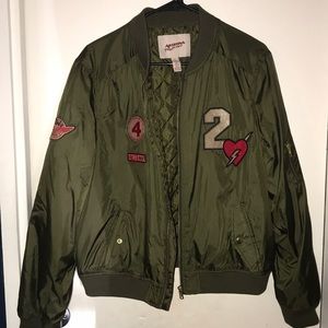 Puffy Green Jacket